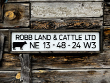 Load image into Gallery viewer, Land Location Sign