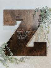 Load image into Gallery viewer, Monogram Wedding Guestbook