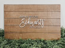 Load image into Gallery viewer, 3D Wedding Guestbook