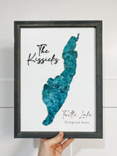 Load image into Gallery viewer, Personalized Lake Map