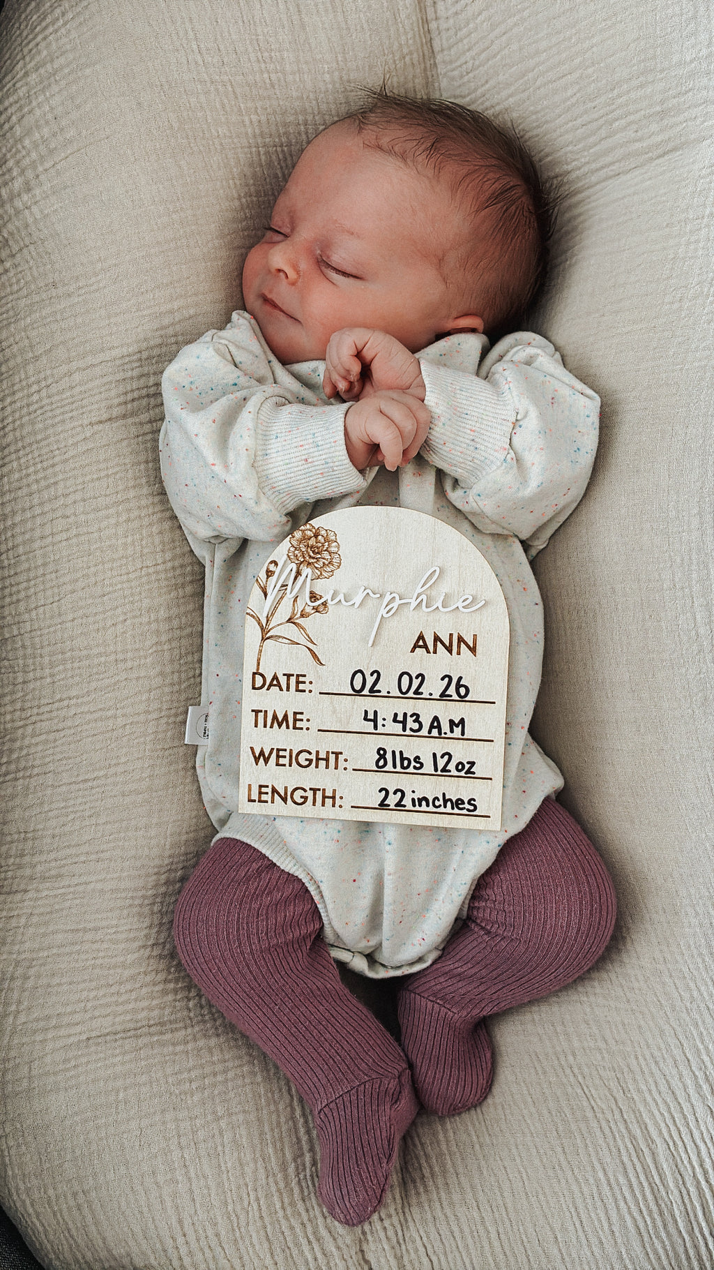 Birth Stat Disc