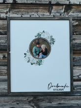Load image into Gallery viewer, Watercolour Floral Wedding Guestbook with Photo

