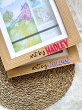 Load image into Gallery viewer, Personalized Kids Art Frame
