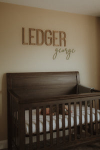 Nursery 3D Name Cutout (DEPOSIT)