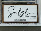 Family Name Sign