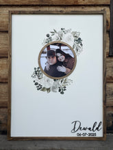 Load image into Gallery viewer, Watercolour Floral Wedding Guestbook with Photo
