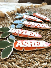 Load image into Gallery viewer, Acrylic Carrot Easter Tag
