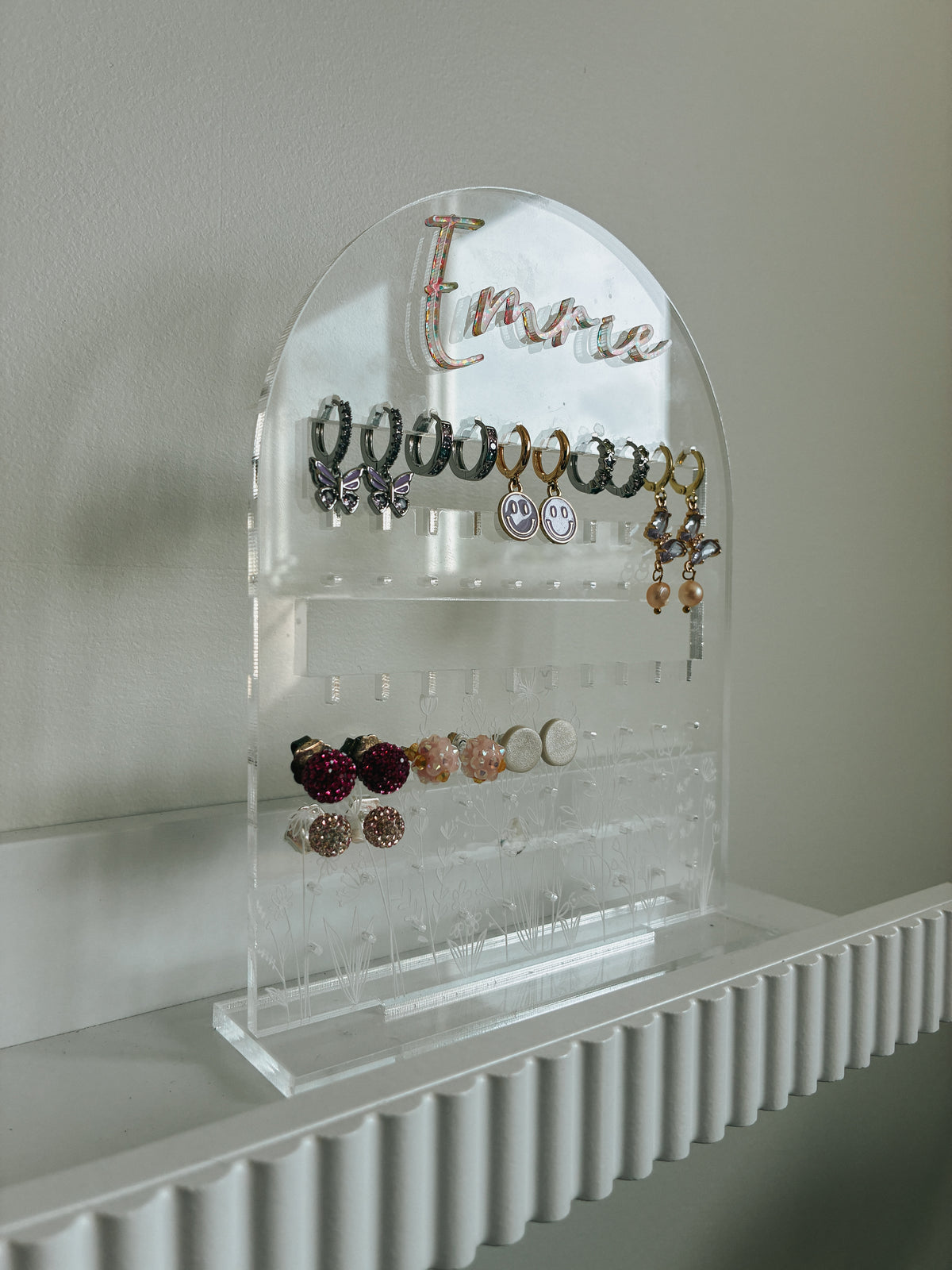 Acrylic Earring Holder