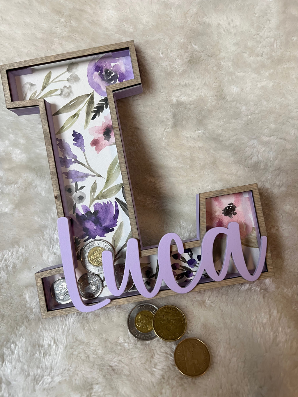 Monogram Piggy Banks