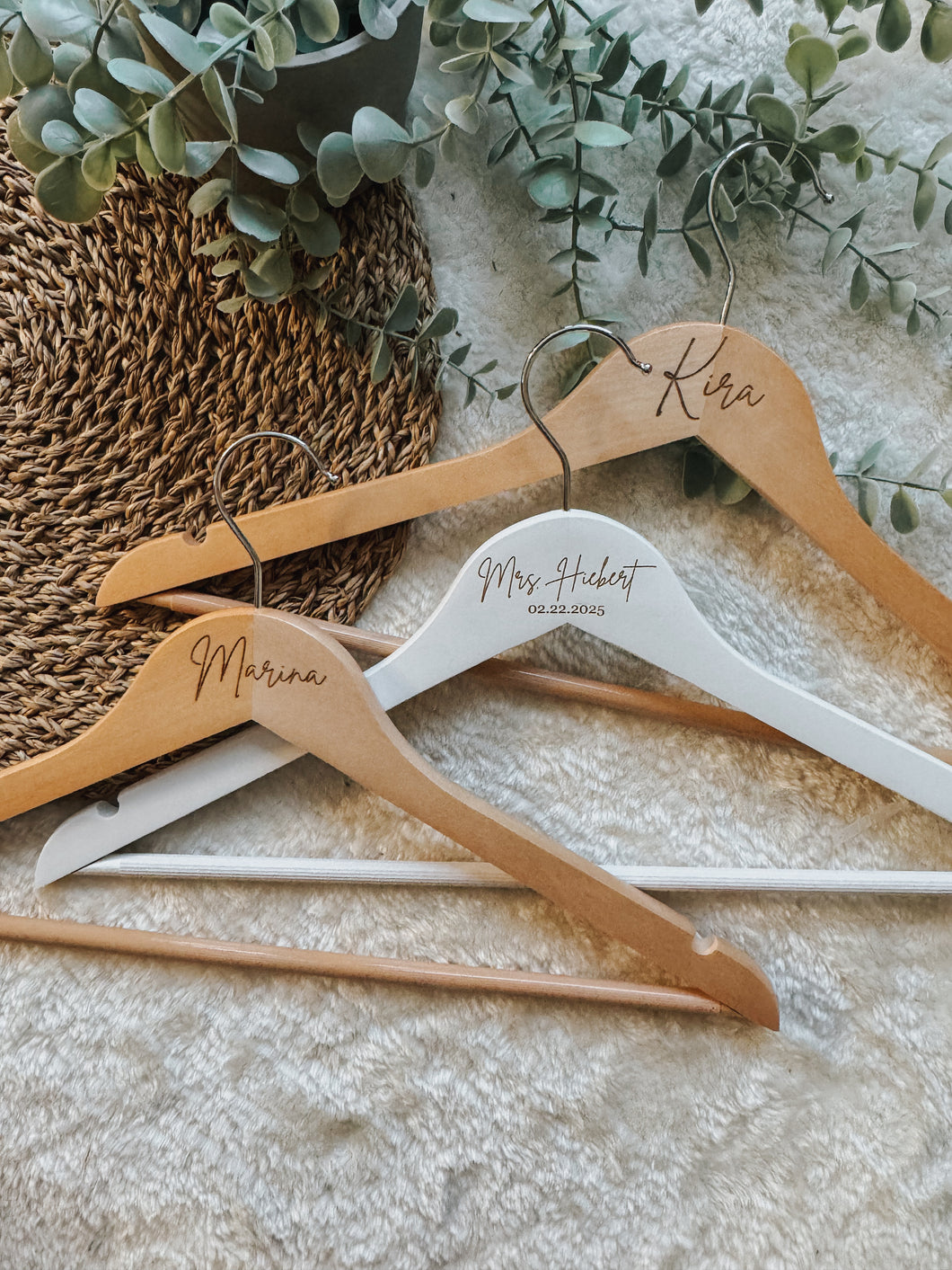 Engraved Wedding Hangers