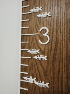 Acrylic Growth Chart Markers