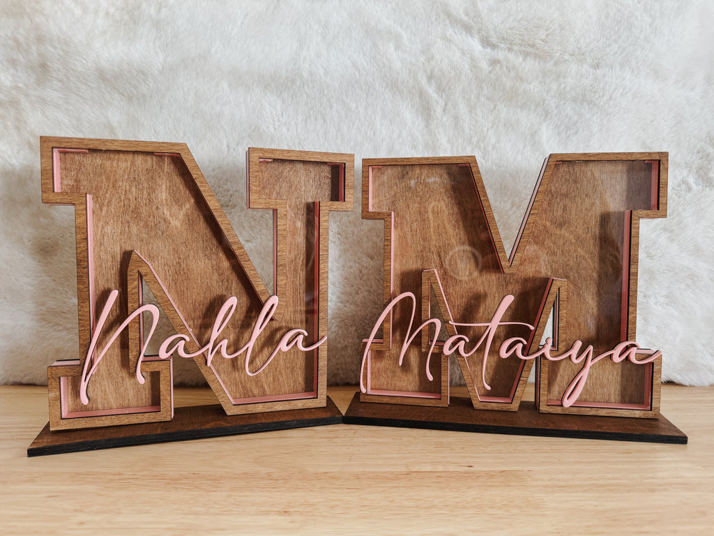 Monogram Piggy Banks