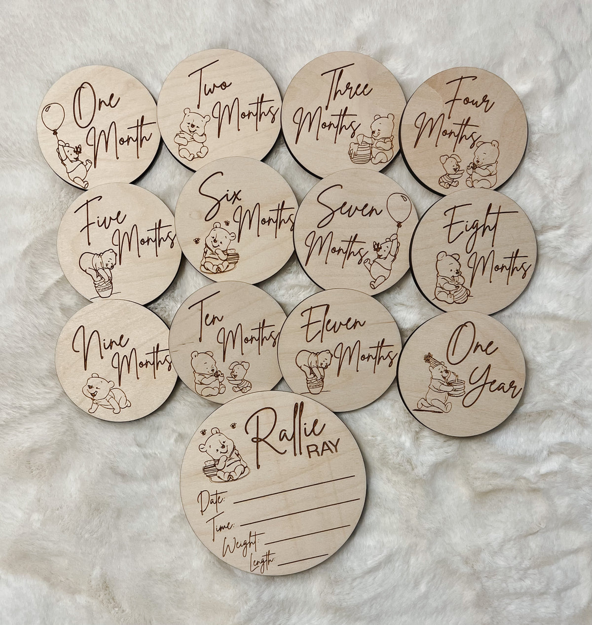 Monthly Milestone Discs