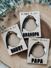 Load image into Gallery viewer, Fathers Day Photo Fridge Magnet/Visor Clip
