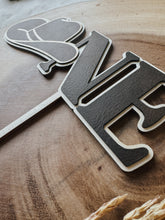Load image into Gallery viewer, Faux Leather ONE Cake Topper
