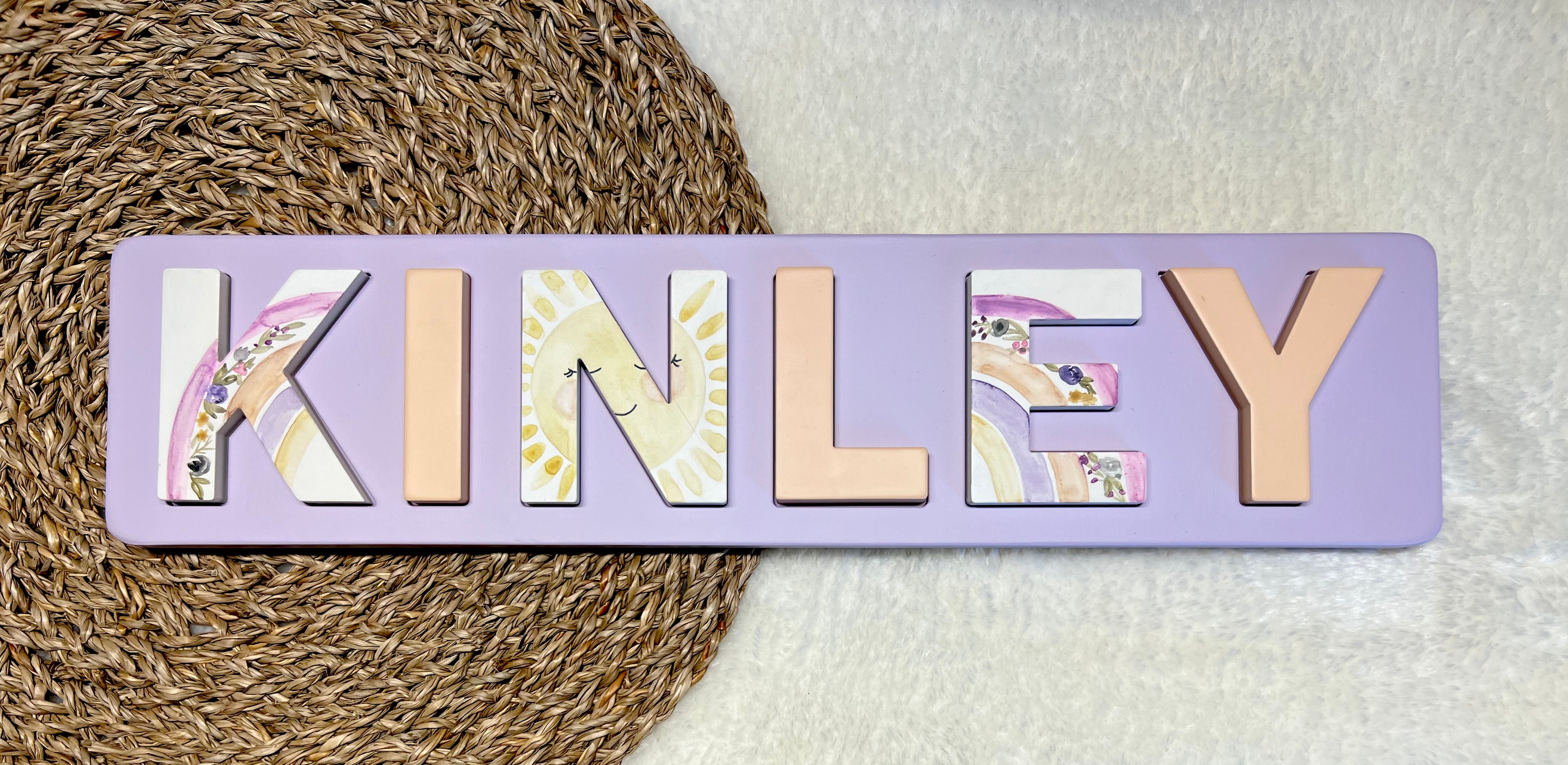 Wood Name Puzzle *DEPOSIT