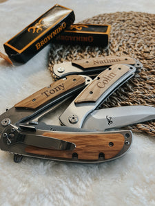 Engraved Pocket Knife Tool