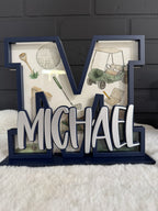 Monogram Piggy Banks