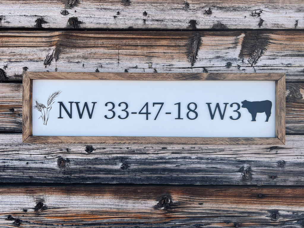 Land Location Sign