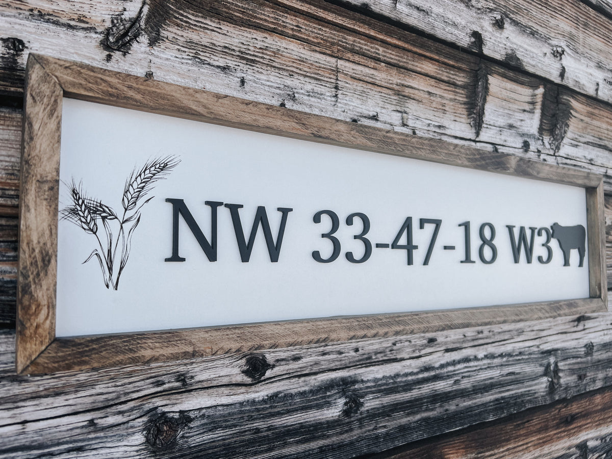 Land Location Sign