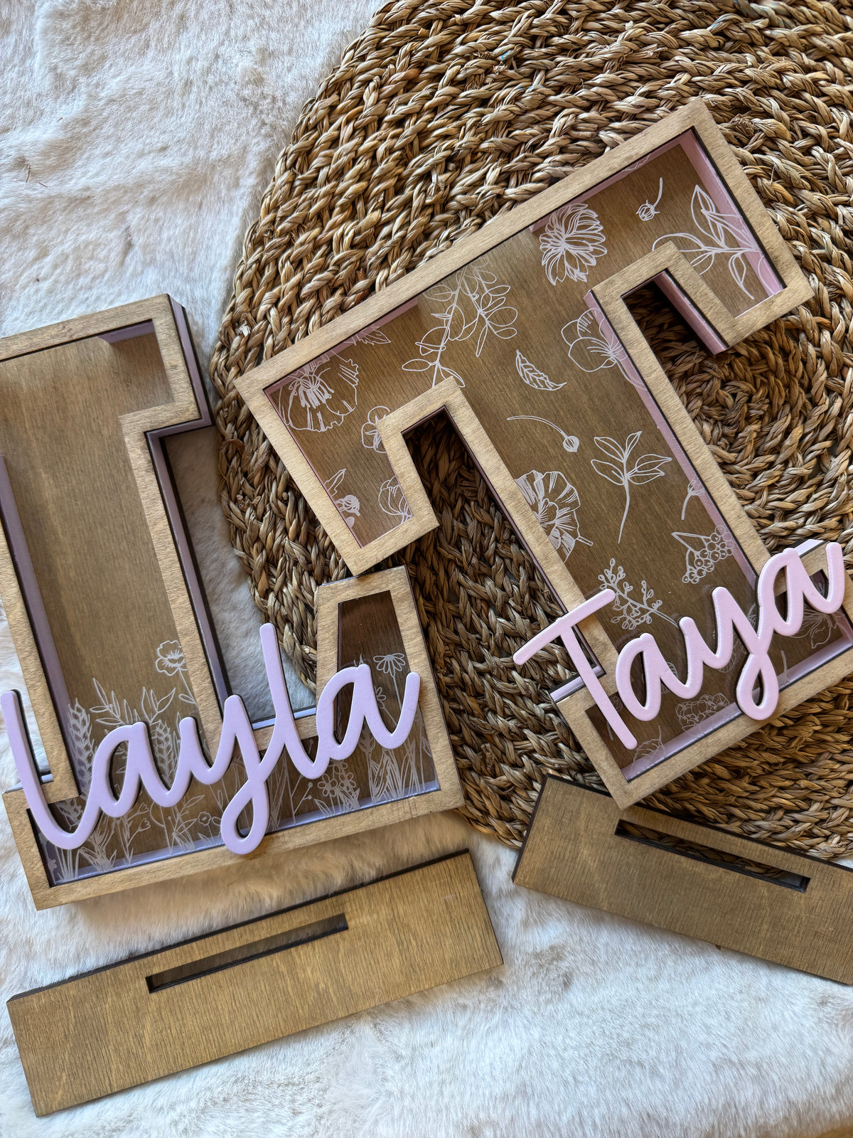 Monogram Piggy Banks