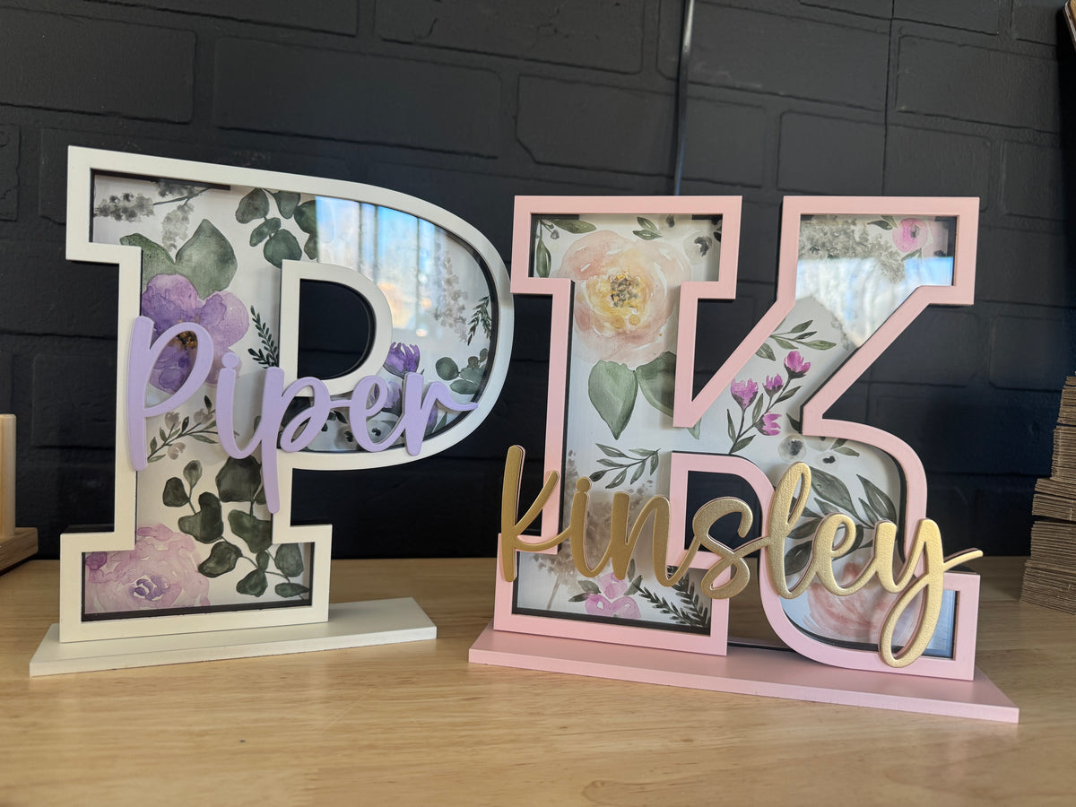 Monogram Piggy Banks