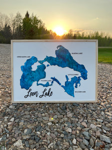 Personalized Lake Map