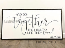 Load image into Gallery viewer, Custom Quote Framed Sign
