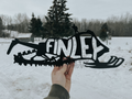 Skidoo Name Sign