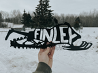 Skidoo Name Sign