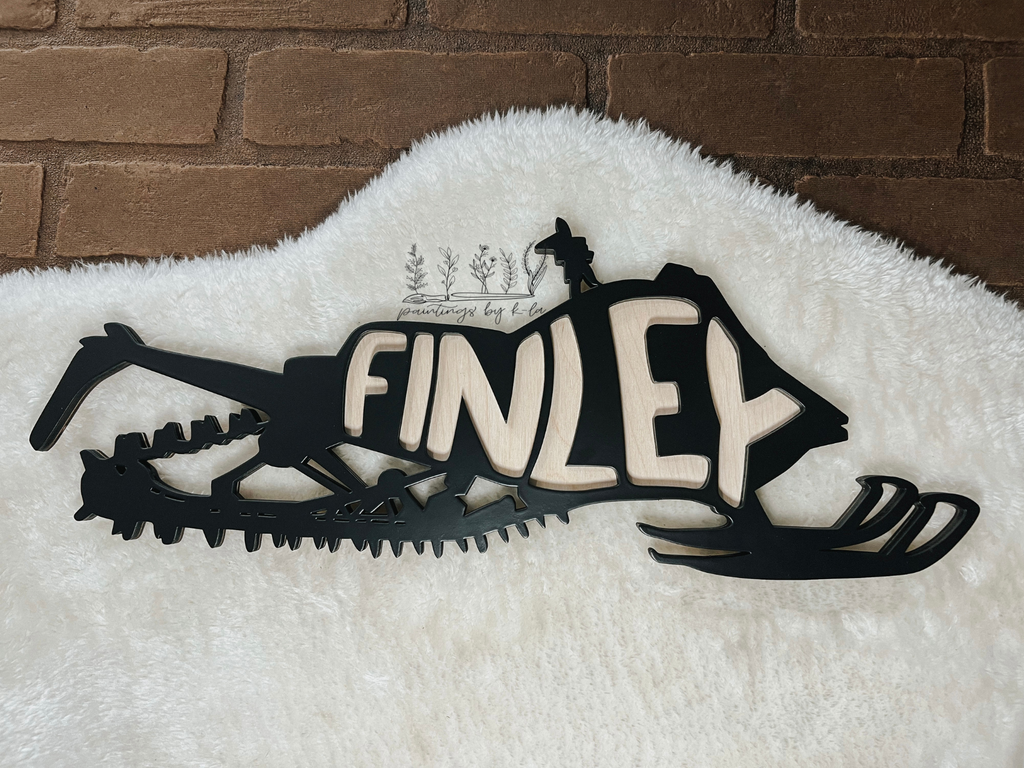 Skidoo Name Sign