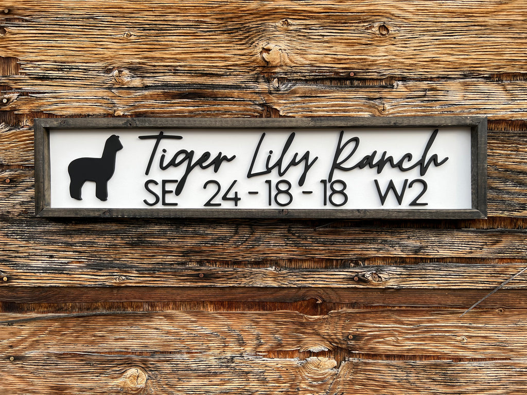 Land Location Sign