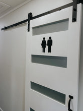 Load image into Gallery viewer, His/Hers Bathroom Door Logo
