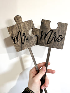 Personalized Text Cake Topper