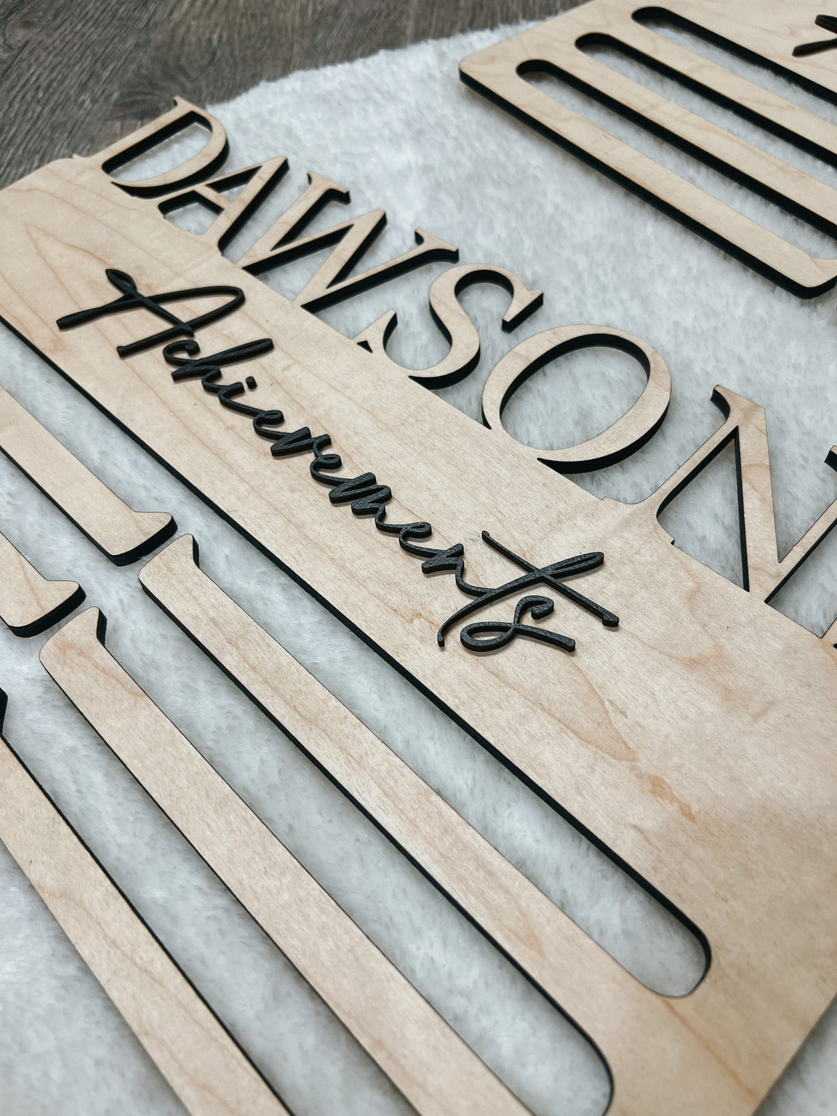 Personalized Medal/Awards Display