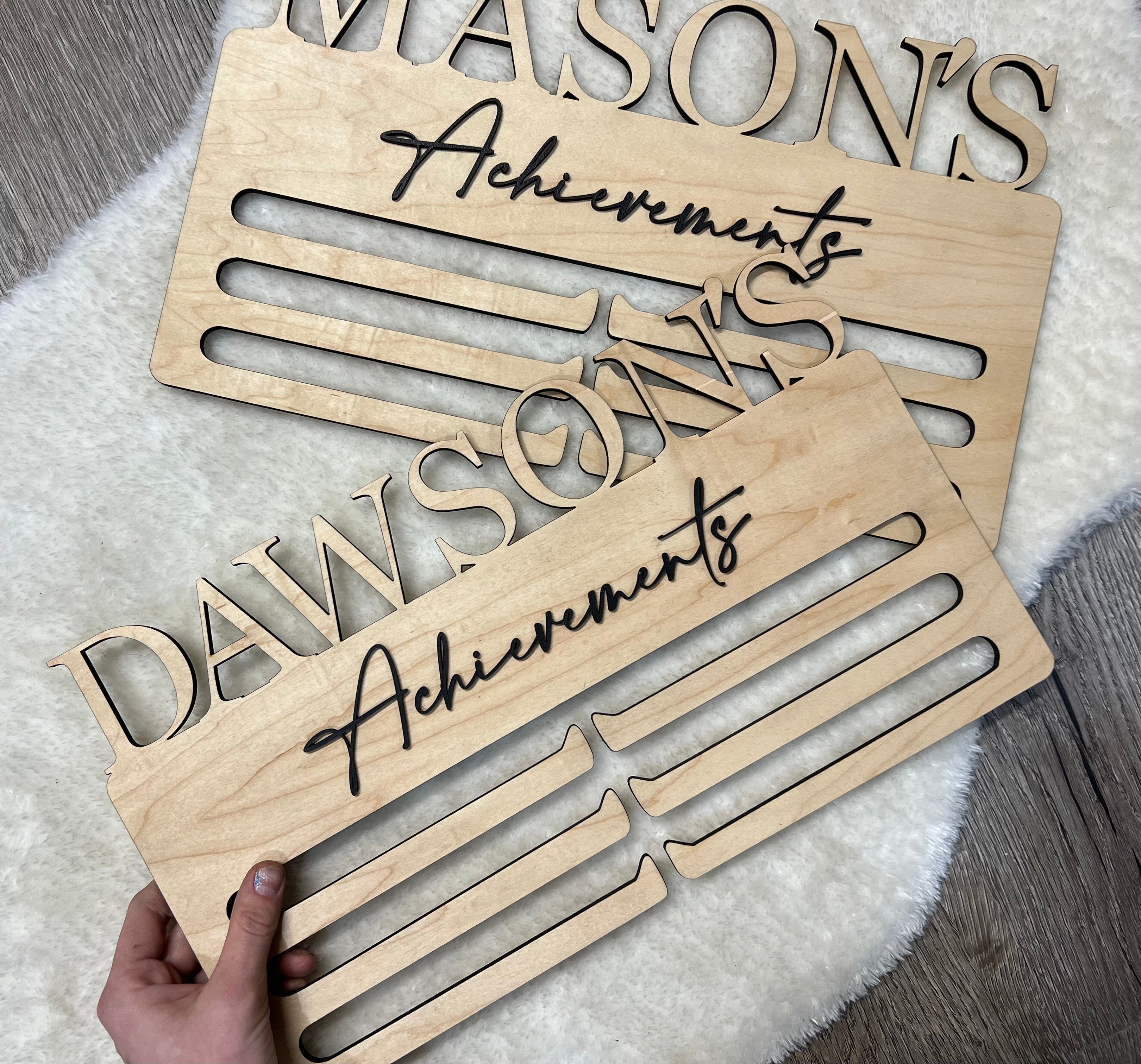 Personalized Medal/Awards Display