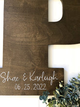 Load image into Gallery viewer, Monogram Wedding Guestbook
