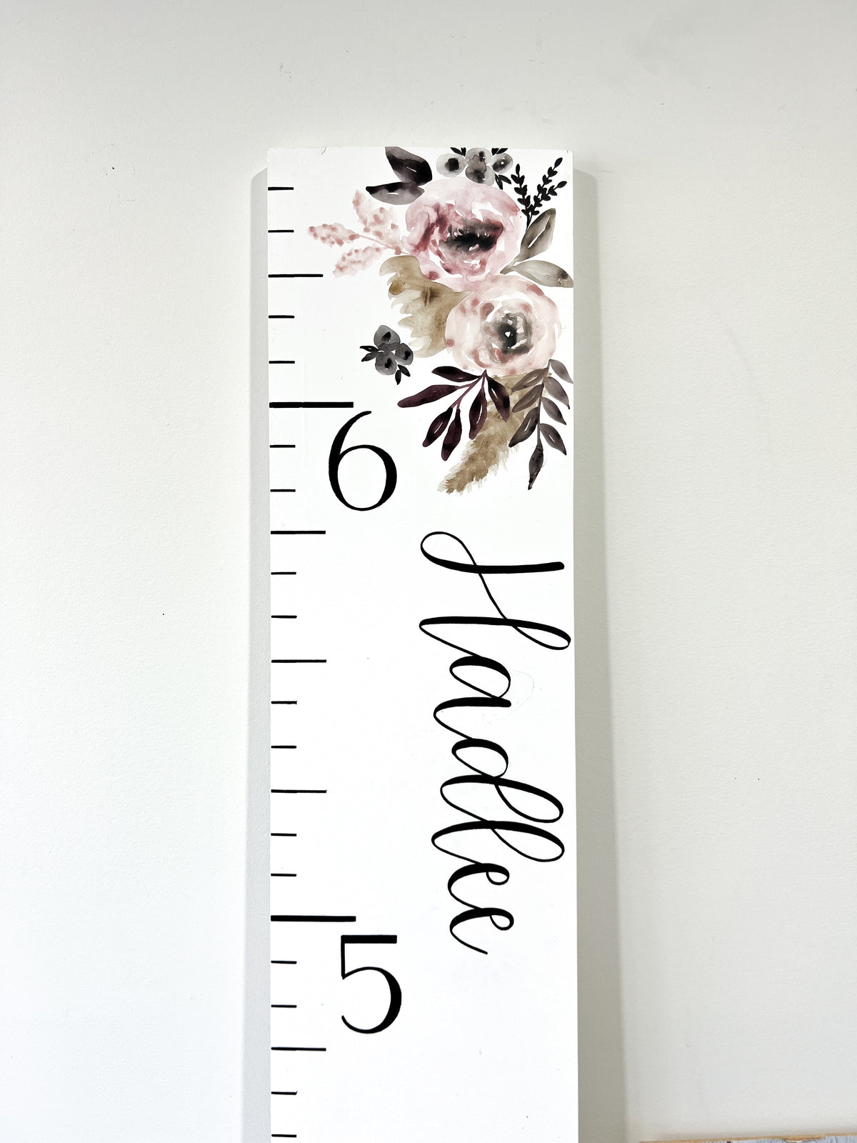 Watercolour Growth Chart