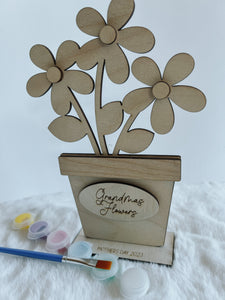 DIY Flower Pot Paint Kit