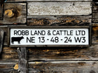 Land Location Sign