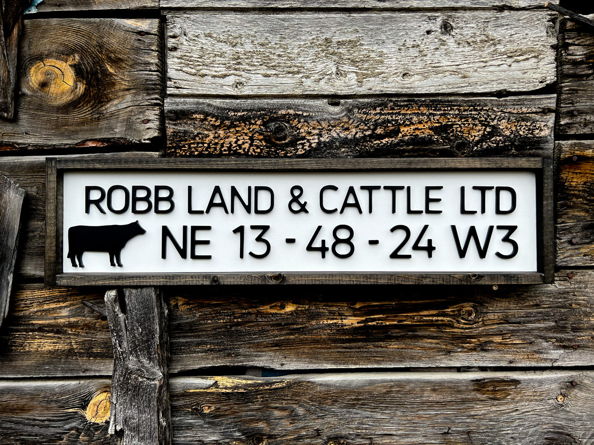 Land Location Sign