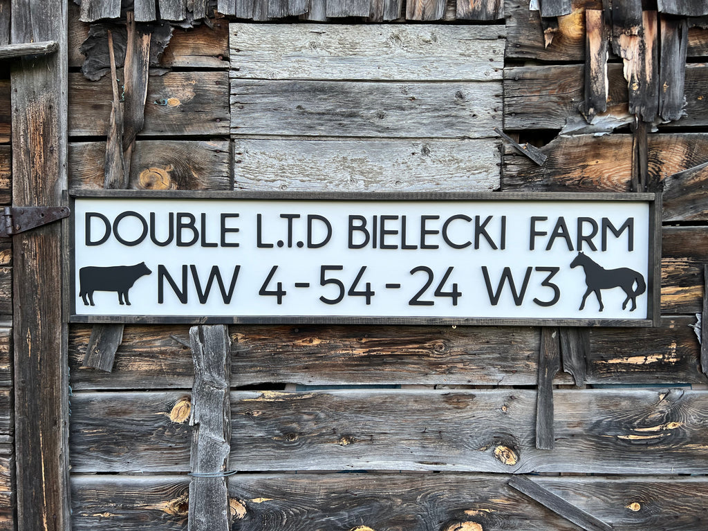 Land Location Sign