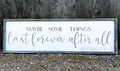 Custom Quote Framed Sign