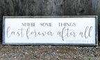 Custom Quote Framed Sign